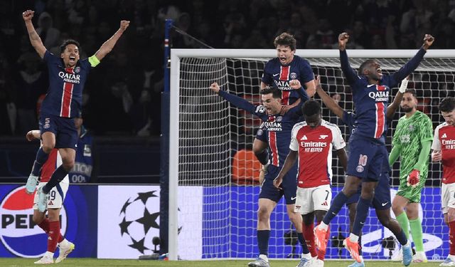PSG, Arsenal'i devirdi! Finalin devleri belli oldu