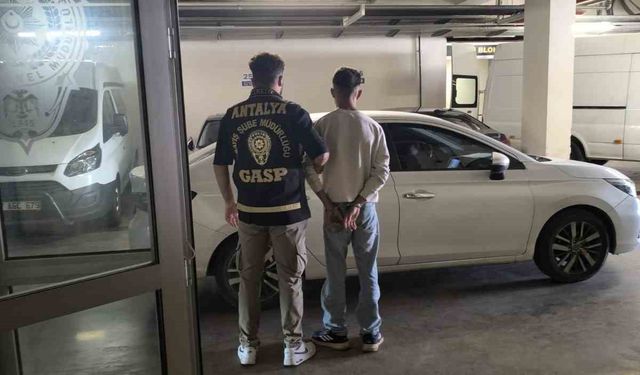 Antalya’da son bir haftada 161 kişi tutuklandı