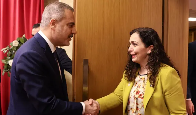 Bakan Fidan, Kosova Cumhurbaşkanı Osmani ile görüştü