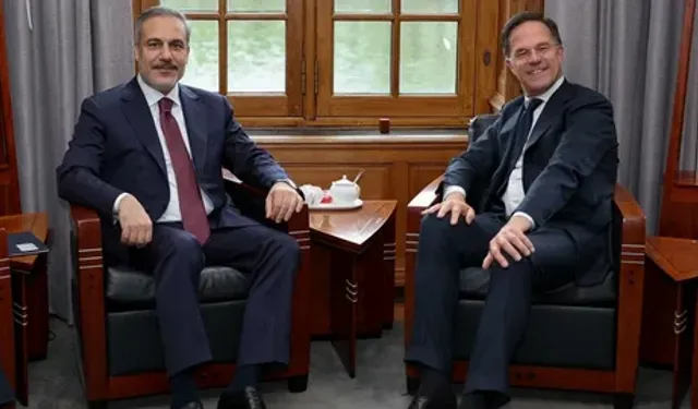 Bakan Fidan, NATO Genel Sekreteri Rutte ile görüştü