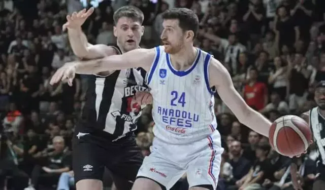 Anadolu Efes Beşiktaş'a karşı 1-0 öne geçti