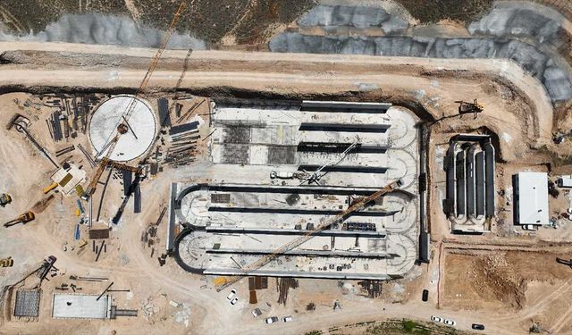 Malatya'da deprem konutlarındaki atık sular arıtılarak tarımsal sulamada kullanılacak