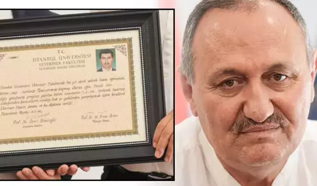 33 yıl sonra aileyi hüzünlendiren diploma!