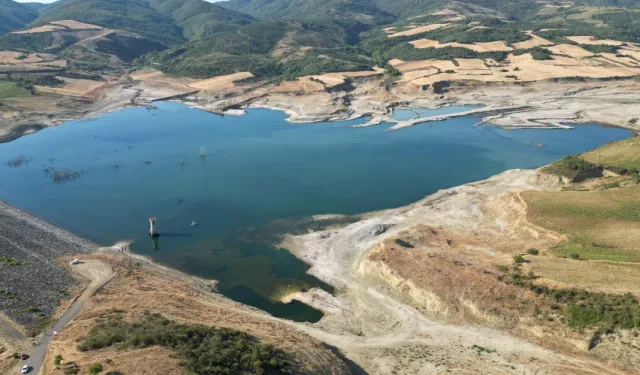 Tekirdağ'daki Naip Barajı yüzde 2'nin altına düştü