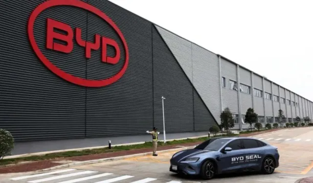 BYD, zorlu rakipler nedeniyle satış hedefini aşağı çekti