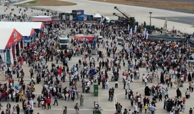 TEKNOFEST'in 4. gününde hafta sonu yoğunluğu
