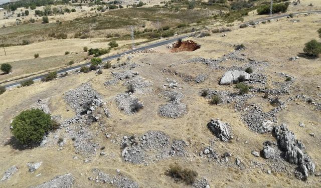 Adıyaman kırsalında Roma dönemine ait yerleşim alanı bulundu