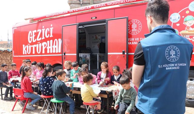 Gezici kütüphaneler 1057 noktaya ulaştı