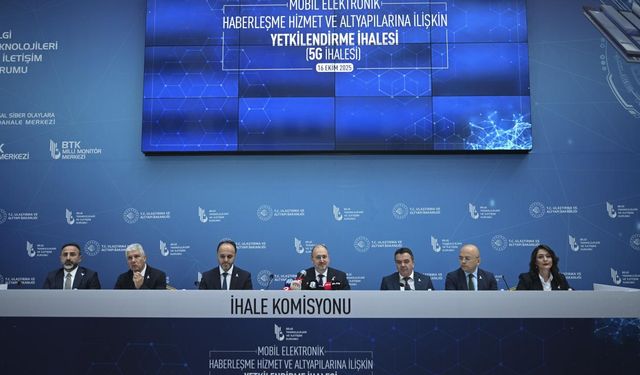 5G ihalesi sona erdi