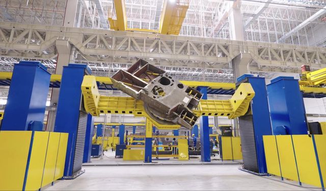 ALTAY Tankı üretiminde yerli robot teknolojisi devrede