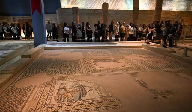 Zeugma Mozaik Müzesi ziyaretçi rekoru kırdı