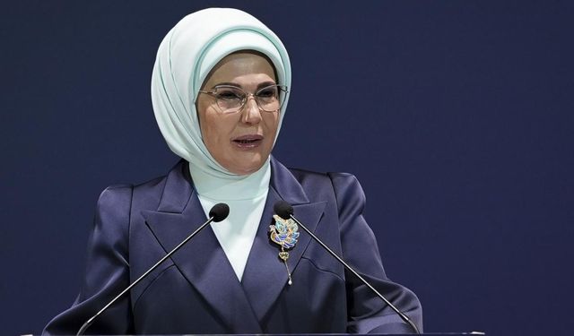 Emine Erdoğan: İklim değişikliği, kötü su yönetimi ve bilinçsiz tüketim geleceğimizi tehdit ediyor
