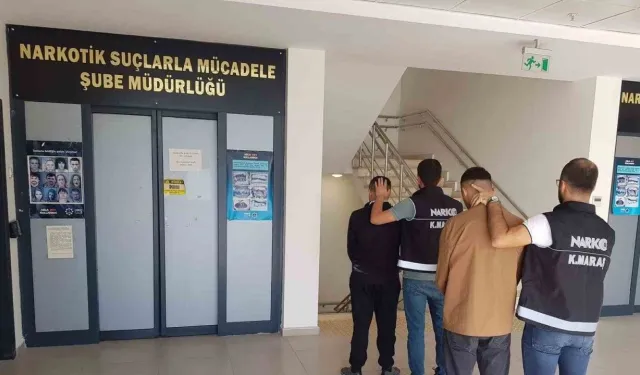 Kahramanmaraş'ta uyuşturucu operasyonu: 3 zanlı tutuklandı