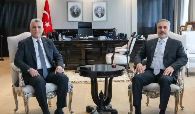 Dışişleri Bakanı Fidan, Ticaret Bakanı Bolat ile görüştü
