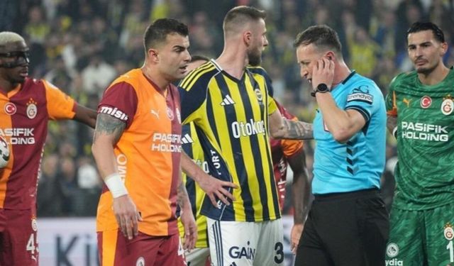 Fenerbahçe-Galatasaray derbisinin VAR kayıtları açıklandı:  "Sana sahada inceleme öneriyorum Yasin"