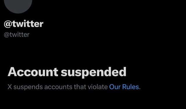 X, Twitter'ı askıya aldı