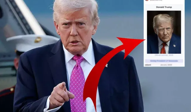 Trump, kendisini 'Venezuela başkan vekili' ilan etti