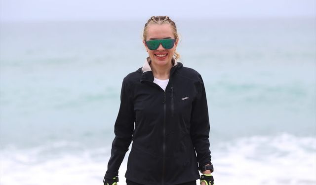 Kovid-19 döneminde koşuya başlayan Beyza Güzel, Türkiye'nin zirvesine çıktı