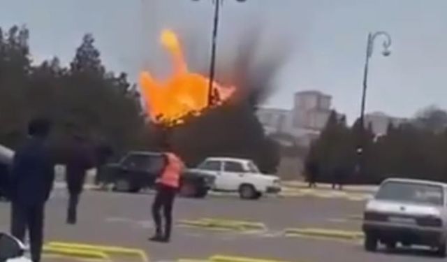 Nahçıvan Havalimanı'na İHA ile saldırı düzenlendi