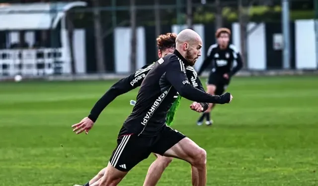 Beşiktaş, Samsunspor maçının hazırlıklarını sürdürdü