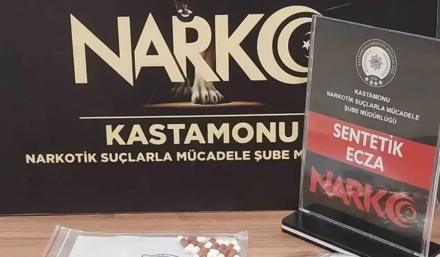 Kastamonu'da uyuşturucuyla yakalanan 6 şüpheli gözaltına alındı