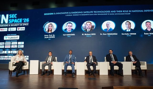 Ulusal savunmada uyduların rolleri ve uzay ekonomisi "INSECSPACE'26"da ele alındı