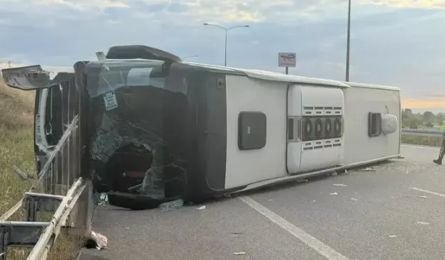 İstanbul-İzmir Otoyolu’nda kaza: 25 yaralı