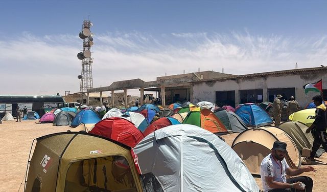 Küresel Sumud Filosu konvoyu 3 gündür Libya'nın doğusuna giriş yapmayı bekliyor