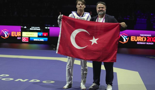 2026 Avrupa Tekvando Şampiyonası'nda milli sporcu Berkay Erer altın madalya kazandı