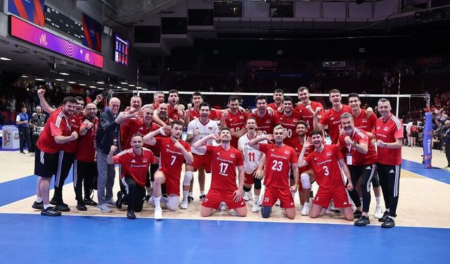 A Milli Erkek Voleybol Takımı, Milletler Ligi'nde yarın Polonya ile karşılaşacak