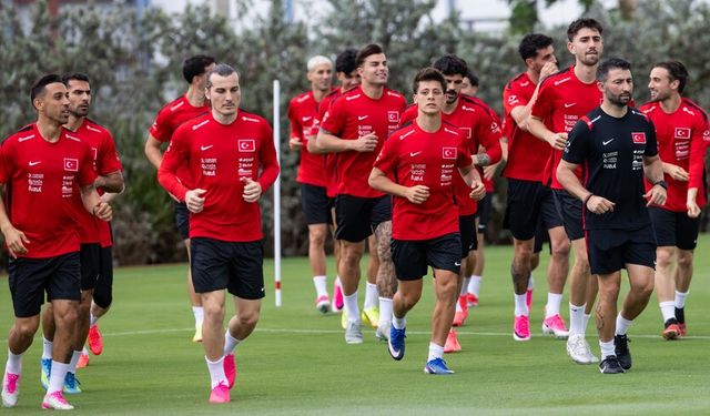 A Milli Futbol Takımı Miami'deki ilk antrenmanını yaptı