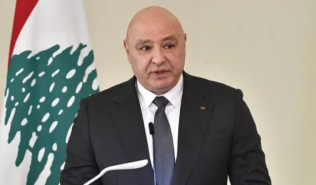 Lübnan Cumhurbaşkanı Avn: "Çerçeve anlaşması Lübnan'ın haklarını diplomatik yollarla geri kazandıracak"