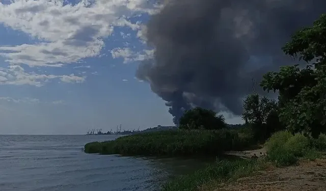 Rusya'nın Taganrog Körfezi'nde 4 gemiye İHA saldırısı düzenlendiği bildirildi