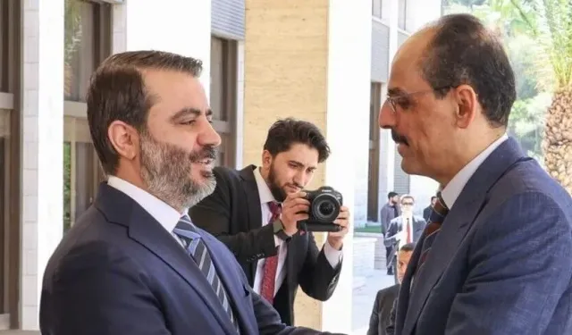 MİT Başkanı Kalın, Suriye Dışişleri Bakanı Şeybani ile görüştü