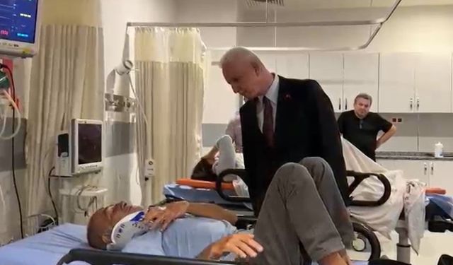 Vali Gül, İETT kazasında yaralanan vatandaşları ziyaret etti