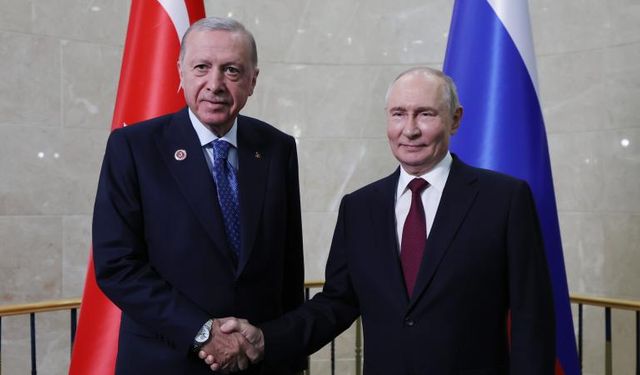 Cumhurbaşkanı Erdoğan, Rusya Lideri Putin'le Görüşme Gerçekleştirdi!