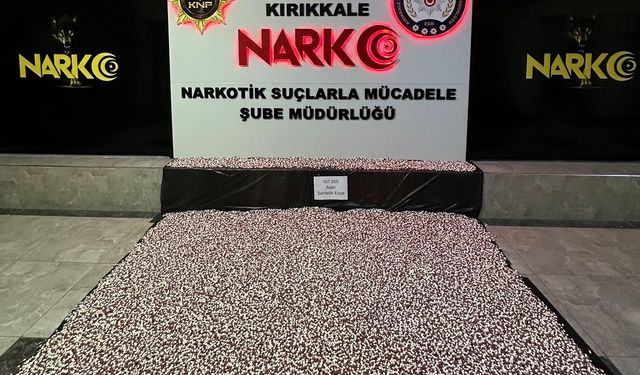 Kırıkkale’de 107 bin 200 sentetik ecza ele geçirildi... İşte detaylar!