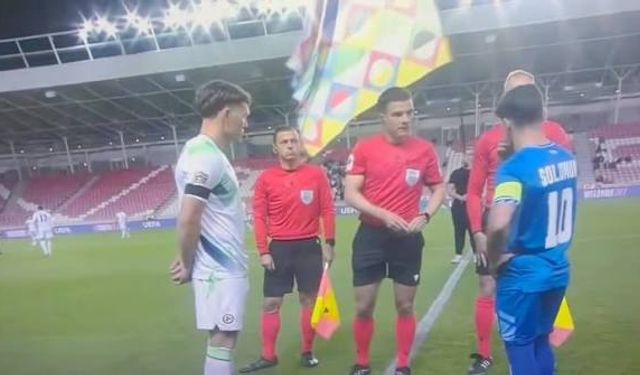İrlandalı futbolculardan İsrail maçında dikkat çeken tavır... İşte o anlar!