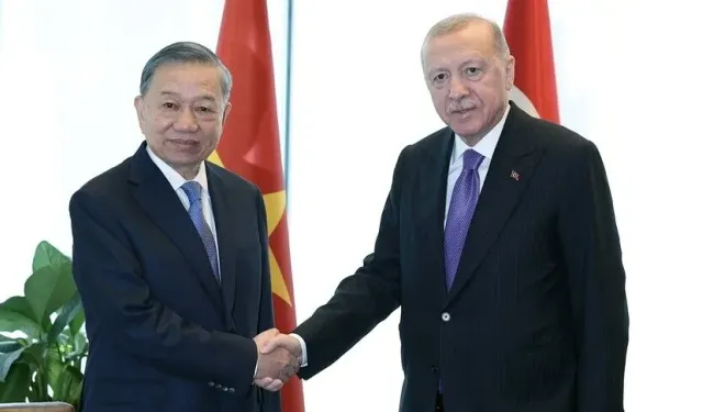 Cumhurbaşkanı Erdoğan, Türkevi'nde temaslarına başladı