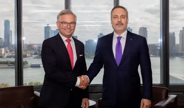Dikkat çeken görüşme: Fidan ve Brunner bir araya geldi