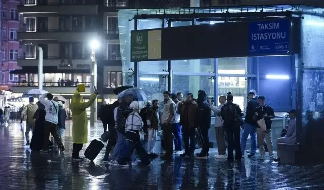 İstanbul'un bazı bölgelerinde sağanak etkili oldu!