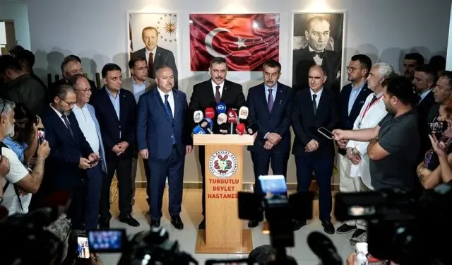 Bakanlar Çiftçi ve Tekin, yaralı öğrencileri ziyaret etti