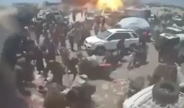 Taiz’de hareketli dakikalar: Pazar yerinde patlama