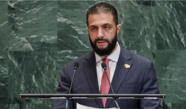 BM Genel Kurulu'nda dikkat çeken an: Şara, Erdoğan konuşurken Instagram'da görüntülendi