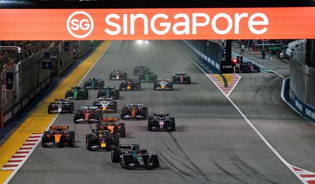 Formula 1'de Singapur Grand Prix heyecanı: Antonelli liderliği sürdürüyor