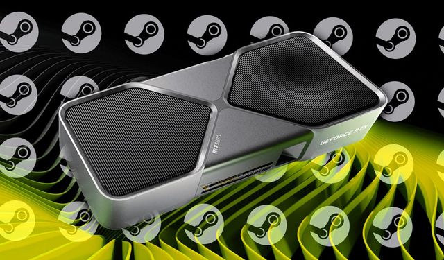 Steam anketinde RTX 5070 zirvede, 32 GB RAM 16 GB'ı geçti