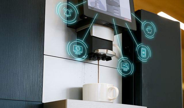 Akıllı kahve makinesi 10 günde 1 terabayt veri yükledi