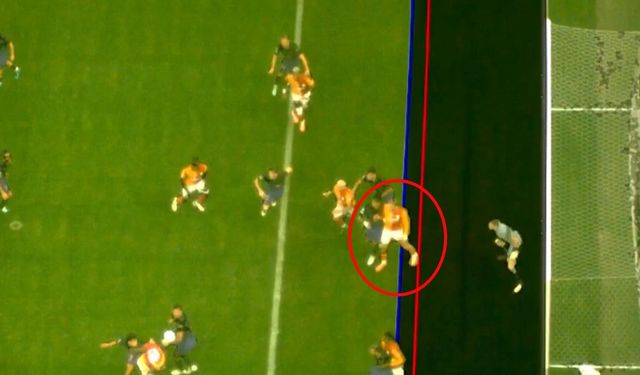 Galatasaray'ın golü VAR incelemesiyle iptal edildi
