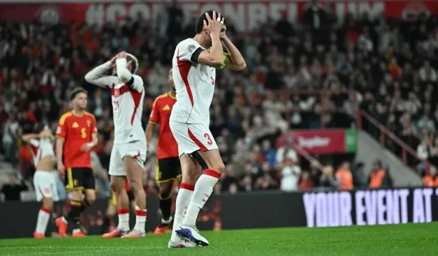 A Milli Takım, Belçika karşısında sahadan 3-0’lık mağlubiyetle ayrıldı