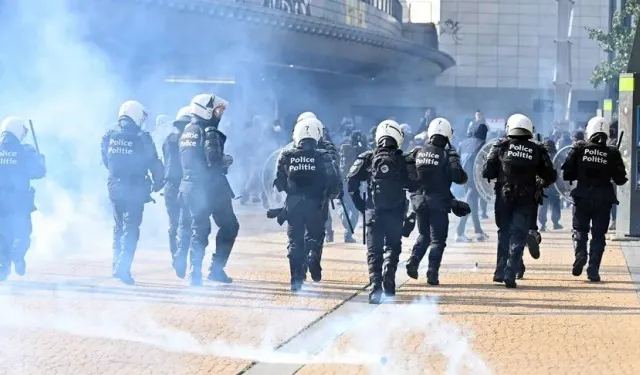 Belçika’da eğitim protestoları: Brüksel ve Liege’de olaylar çıktı
